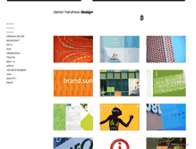Tablet Screenshot of darrenhanshawdesign.com